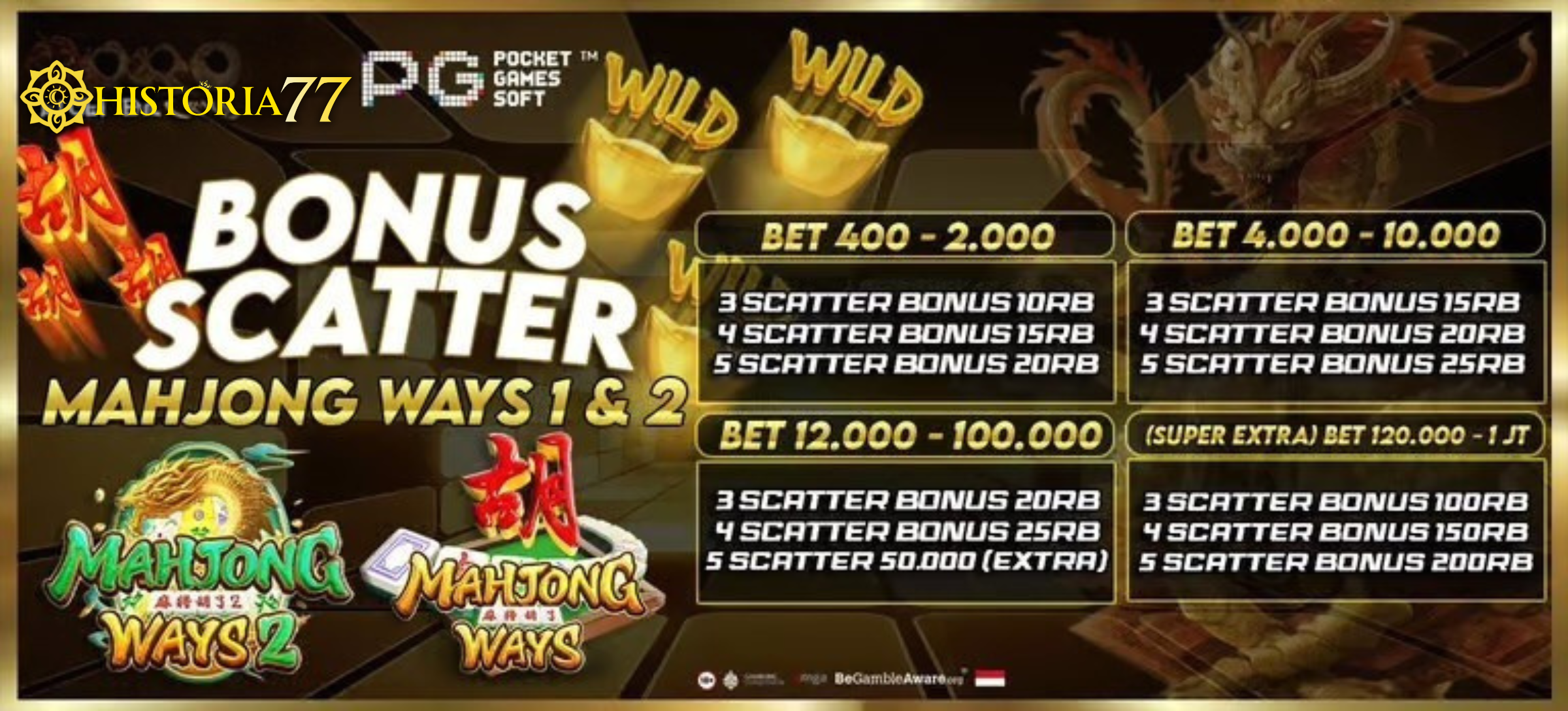 BONUS SCATTER MJ 1&2